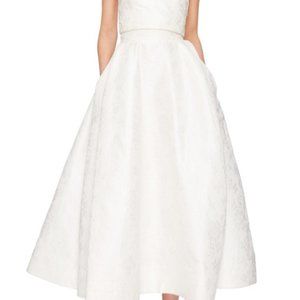NWT Monique Lhuillier Emmy Skirt (Ivory)